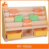 Wooden Kids Furniture/Children Reading Room Storage Shelf