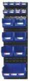 Mounted Louvered Panel with Storage Bins (GLP-1861)