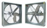 Pinion and Rack Window System for Greenhouse Fan