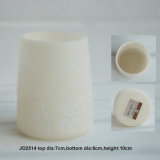 Hot New Antique White Polyresin Candle Holder
