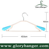 Household Plastic Hanger with Matel Hook