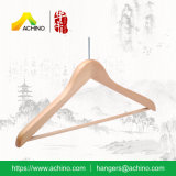 Wooden Coat Hanger with Round Bar (AHWMH104)