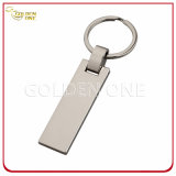 Custom Engravable Blank Space Nickel Plated Metal Keychain