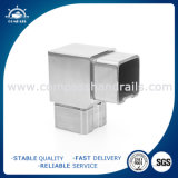 Mirror/Satin Stainless Steel Square Cross Bar Holder for Balustrade/Frameless Glass Railing/Balcony/Banister/Staircase/Fence