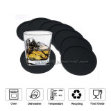 Set of 8 PCS New High Quality Durable Anti-Skidding Silicone Drink Coaster