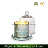 Metallic Glass Cloche Jar Candle with New Design