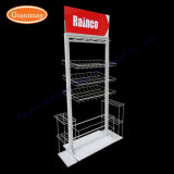 Wholesale Store Umbrella Metal Wire Holder Display Rack with Baskets