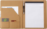 Office Supplies Executive PU Leather A4 Zipper Document Holder
