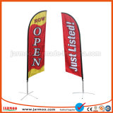 Customized Polyester Advertising Flying Beach Flag