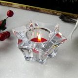 Flower Crystal Candle Holder