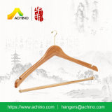 Bamboo Hotel Hanger with Gold Finish Hook (BSH201)