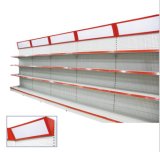 Supermarket Shelf Wall Mounted Shelf with Light Box