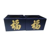 High Quality Customize Carboard Lottery Box with Cotton Tissue Box