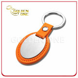 Promotional Gift PU Leather Keyring with High Quality