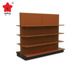 Supermakrt Display Rack with Perforated Back Panel