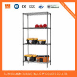 BSCI 4 Shelf Commercial Adjustable Steel Shelving Systems Storage Racks