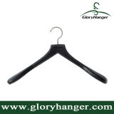 High-End Leather Coat Hanger for Fashion Display Store