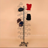 Wrought Iron European Style Hat Rack Floor Hanging Display Stand