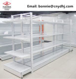 Industrial Metal Storage Wire Shelving White Supermarket Shelf