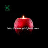Single Color Glass Candle Cup (KL101012-36)