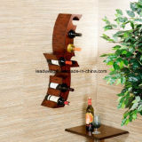 Functional, Decorative Wall Sculpture with Hand-Painted Finish Wall Mount Wine Accessories