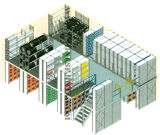 Muti-Layer Platform, Warehouse Mezzanine Rack, Mezzanine, Rack