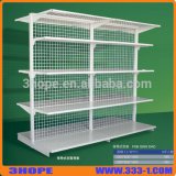 Single and Double Back Net Supermarket Shelf
