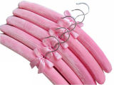 Bedroom Satin Padded Clothes Hanger at Factory Price