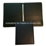 Customized Ring Binder Leather Menu Cover for Hotel