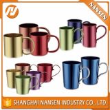 Colorful Polishing Anodizing Metal Aluminum Cups Mugs