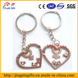 Wholesale High Quality Metal Heart Key Chain, Promotional Gifts Keychains