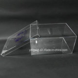 Handmade Trasparent Clear Acrylic Shoe Box with Lid