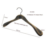 Classical Female/Male Special Wide Shoulder Wooden Clothes Hanger