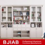 Customized White Oak Modern Metal Home Furniture Aluminum Office Bookcase