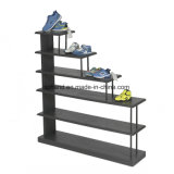 Wood&Metal Structure (Five Levels) Display Stand for Shoes/Garment