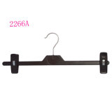 Cheap Flat Panty Hanger with Plastic Clips