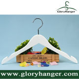 Anti-Slip Wooden Clothes Hanger with Metal Hook