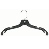 [Sinfoo] Durable Black Plastic Clothes Hanger (pH1701C-5)