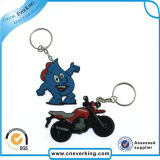 Promotional Gifts Car Emblem PVC Keychain Holder