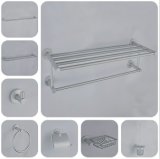 Latest Space Aluminum Bathroom Accessories with Six Set (SD)
