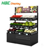 Vegetable Store Display Stand Rack Shelves