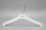 Hot Selling White Gold Plastic Clothes Hangers for Display
