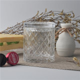 Glass Candle Holder with Glass Lid