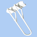 Stainless Steel Footwear Hook for Home Use