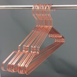 Fashion Copper Hanger Rose Gold Metal Wire Clothes Hanger