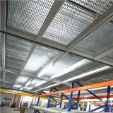 Steel Grid Mezzanine Floor Rack for Warehouse Storage