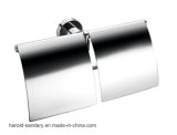Commercial Double Brass Toilet Paper Holder for Hotel and Shopping Mall
