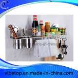 Portable Kitchen Wall Mounted Metal Spice Rack