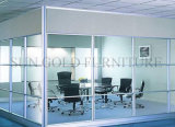 Cheap Glass and Wood Materials Used Building Partition Wall (SZ-WST779)
