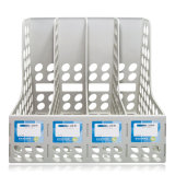 4 Columns Plastic File Tray for Office Files Storage